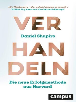 cover image of Verhandeln
